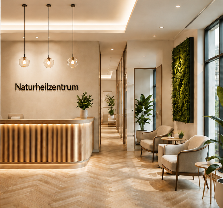 Empfang Naturheilzentrum